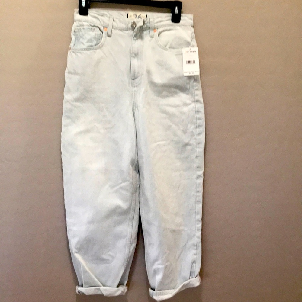 High waist Free People jeans